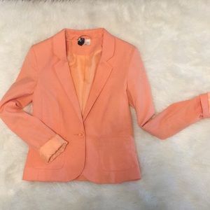 🍑 adorable peach blazer!